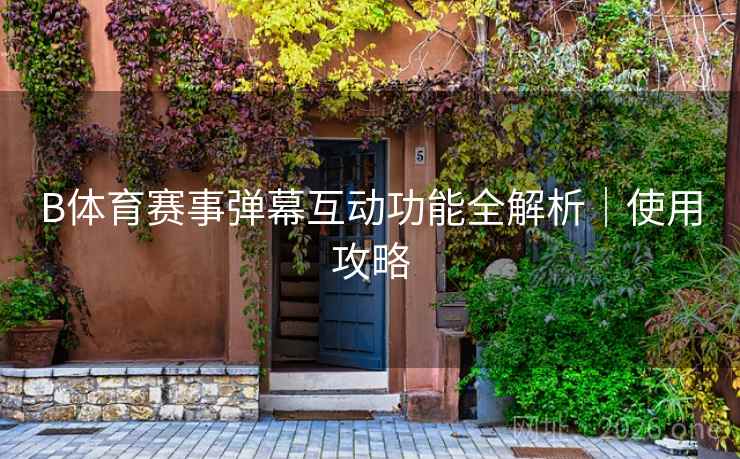 B体育赛事弹幕互动功能全解析｜使用攻略