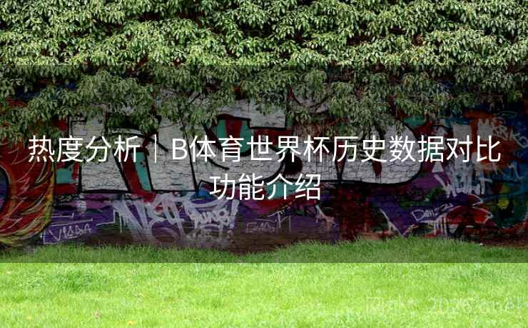 详细阅读:热度分析|B体育世界杯历史数据对比功能介绍 热度分析|B体育世界杯历史数据对比功能介绍