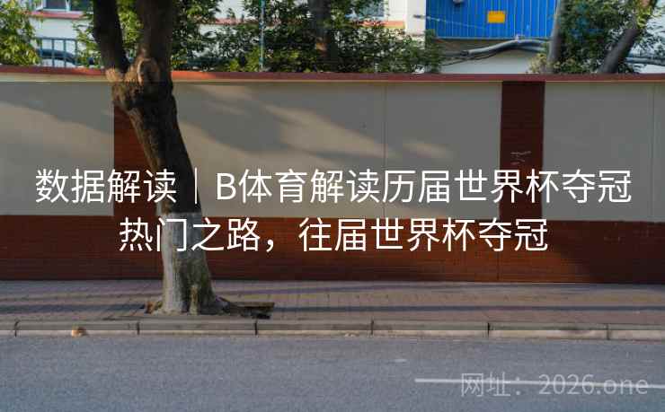 详细阅读:数据解读|B体育解读历届世界杯夺冠热门之路,往届世界杯夺冠 数据解读|B体育解读历届世界杯夺冠热门之路,往届世界杯夺冠